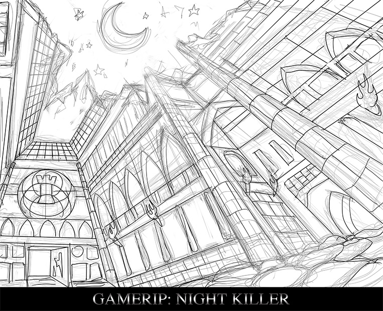 Rookcastle Level Concept Art