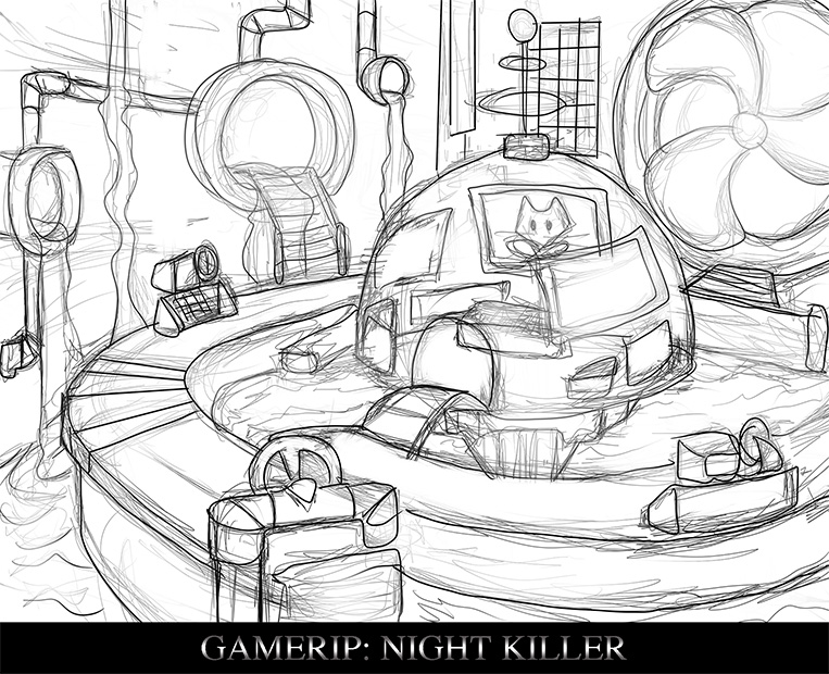 Sweetie I Level Concept Art