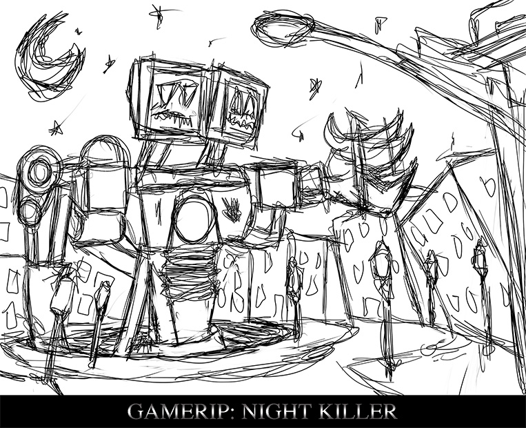 Sweetie II Level Concept Art (Mike's Sweetie I)