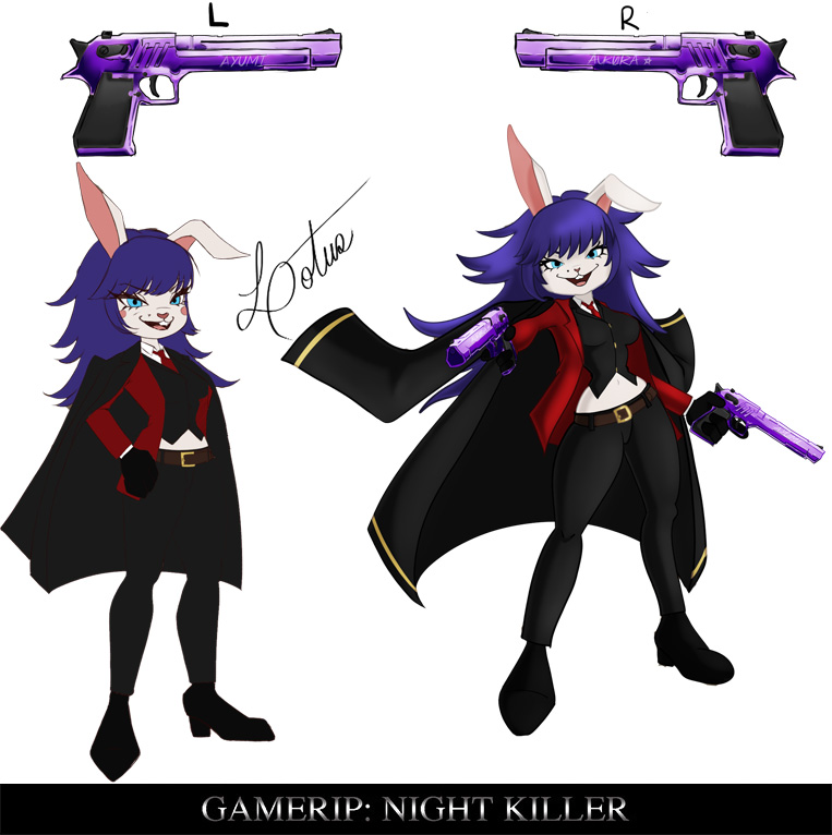 Desire the Bunny Sister Concept Art